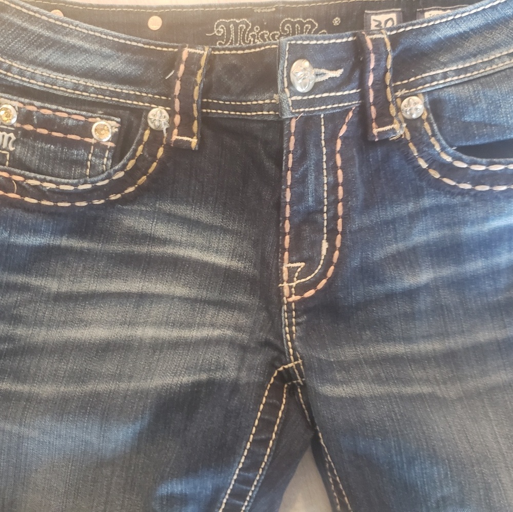 Miss Me Low Rise boot Cut Jeans